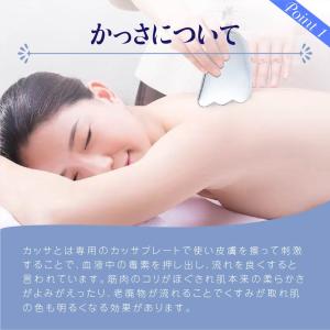 かっさ プレートマッサージ テラヘルツ 鉱石 ...の詳細画像2