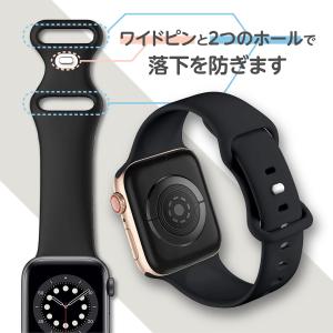 アップルウォッチ バンド シリコン ベルト a...の詳細画像3