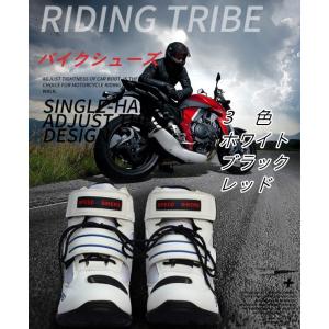 バイクブーツ レーシングブーツ メンズ ツーリング ライディングブーツ