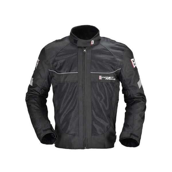 GHOST RACING バイクジャケット メシュ夏用 ライダース プロテクター装備 保温インナー付...