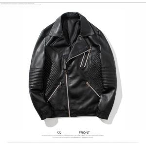 city streets/レザージャケット・ブルゾン/XL/レザー/BLK : セカンド