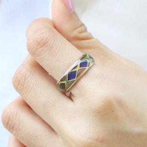 ムードリング ダイヤ 指輪 レディース