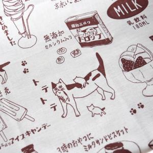 猫印ミルク 手ぬぐい 星羊社 35×90cm ...の詳細画像5