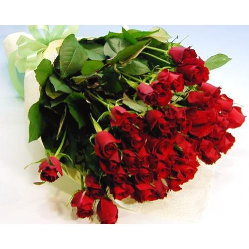 愛妻の日 赤バラ50本の花束