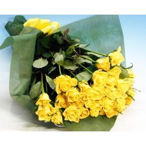 バラ ギフト　誕生日の花 薔薇 黄 バラ 30本 花束 バースデー ギフト プレゼント 贈り物 クリスマス プレゼント お歳暮｜anne