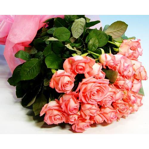 バラ ギフト　誕生日の花 薔薇 ピンク バラ 30本 花束 バースデー ギフト プレゼント 贈り物 ...