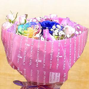 届いたら置くだけ!不思議なブーケ・季節のお花の夢...の商品画像