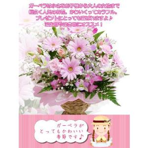 フラワーアレンジメント 誕生日の花 ガーベラ ...の詳細画像2