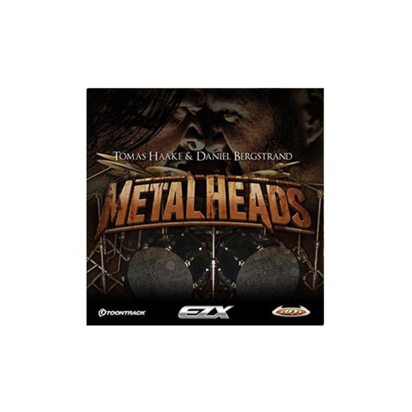 TOONTRACK EZX METAL HEADS(オンライン納品)(2時間以内に納品)
