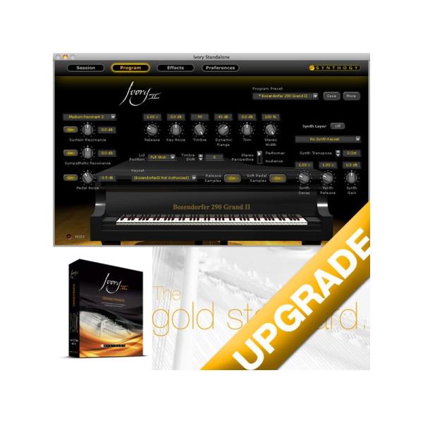 SYNTHOGY Ivory II Grand Pianos Upgrade(アップグレード版)(オ...