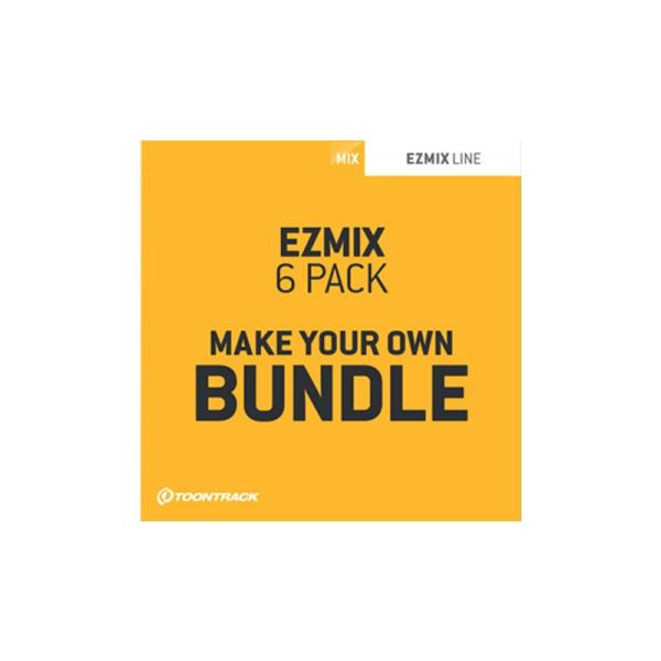 TOONTRACK EZ MIX 6PACK BUNDLE(オンライン納品)(2時間以内に納品)