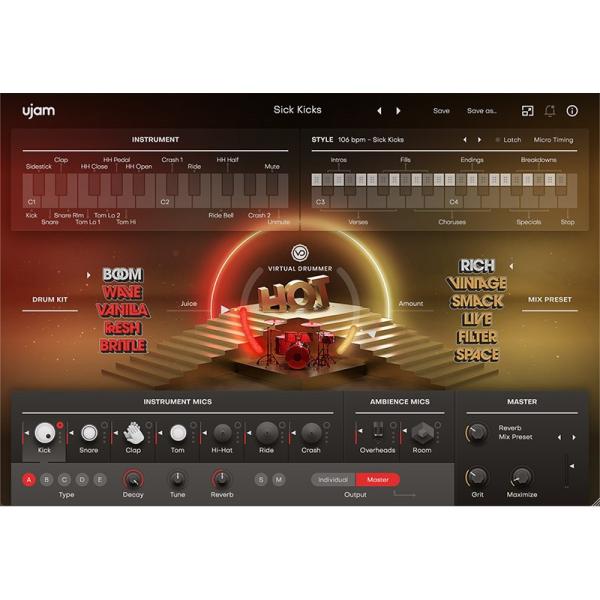 UJAM 【ユージャムGROOVE FESTIVAL 2026！】Virtual Drummer H...