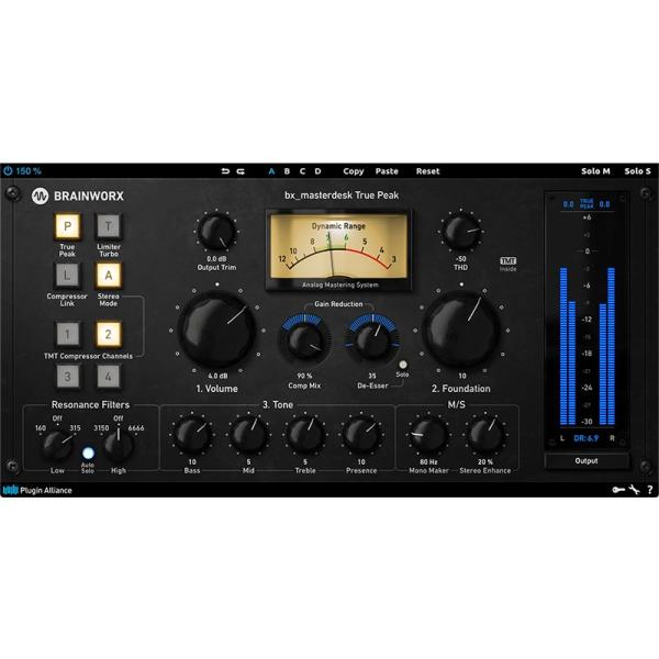 Plugin Alliance Brainworx bx_masterdesk True Peak(...