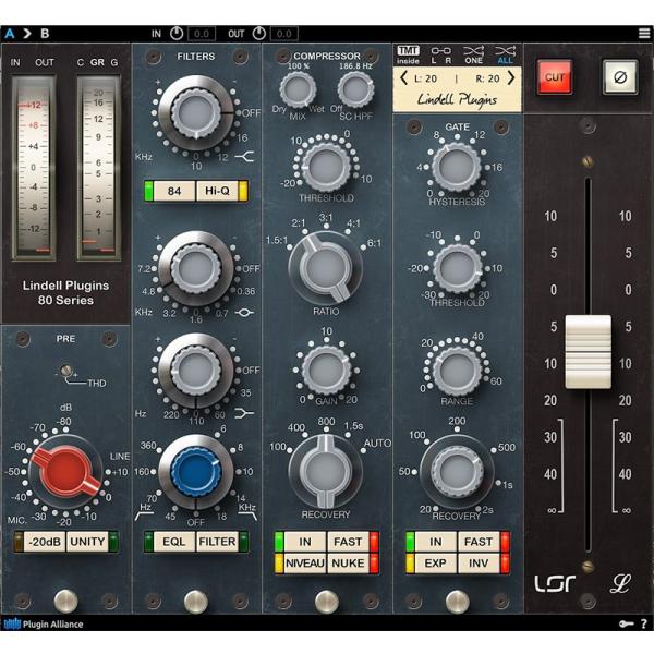 Plugin Alliance Lindell Audio 80 Series(オンライン納品)(2...