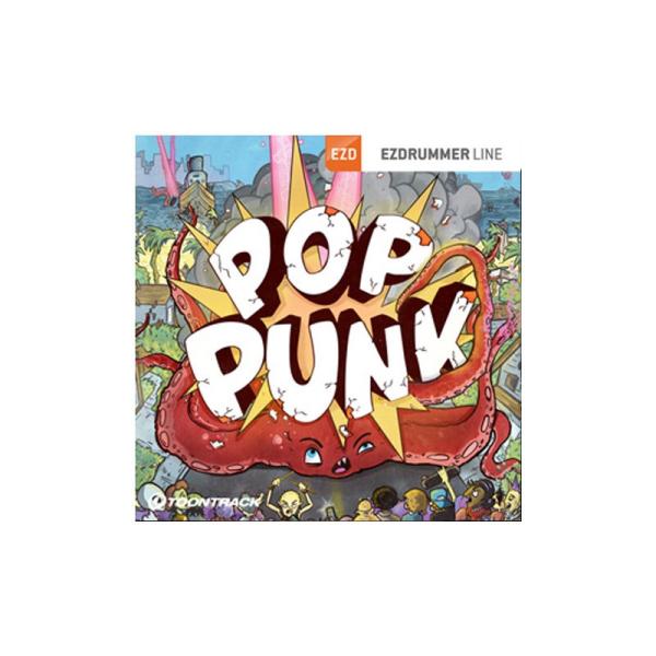 TOONTRACK EZX - POP PUNK(オンライン納品)(2時間以内に納品)