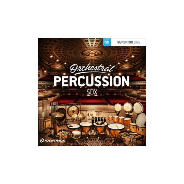 TOONTRACK SDX - ORCHESTRAL PERCUSSION(オンライン納品)(2時間...