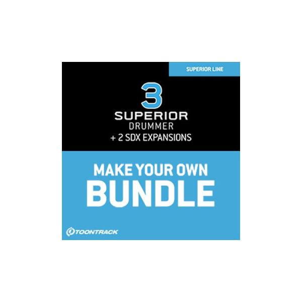 TOONTRACK SUPERIOR DRUMMER 3 BUNDLE(オンライン納品)(2時間以内...