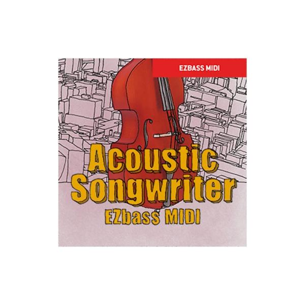 TOONTRACK BASS MIDI - ACOUSTIC SONGWRITER(オンライン納品)...