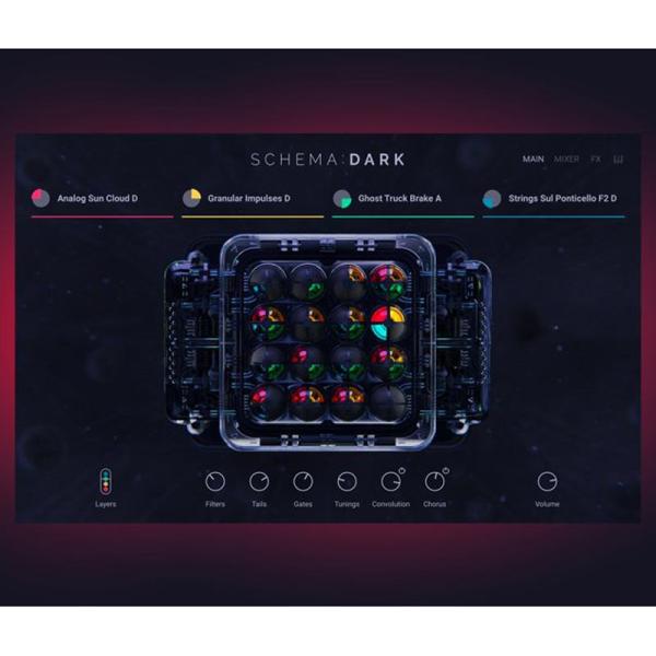 Native Instruments Schema - Dark (ネイティブインストルメンツ)(ス...