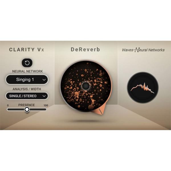 WAVES Clarity Vx DeReverb (オンライン納品)(2時間以内に納品)