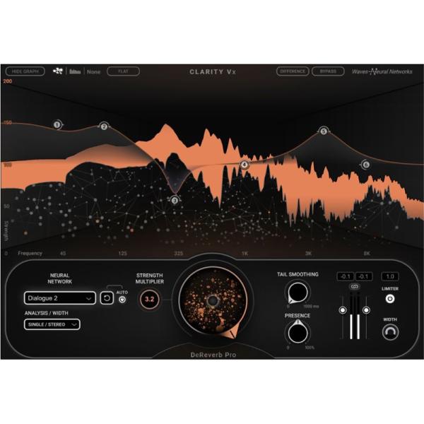 WAVES Clarity Vx DeReverb Pro (オンライン納品)(2時間以内に納品)