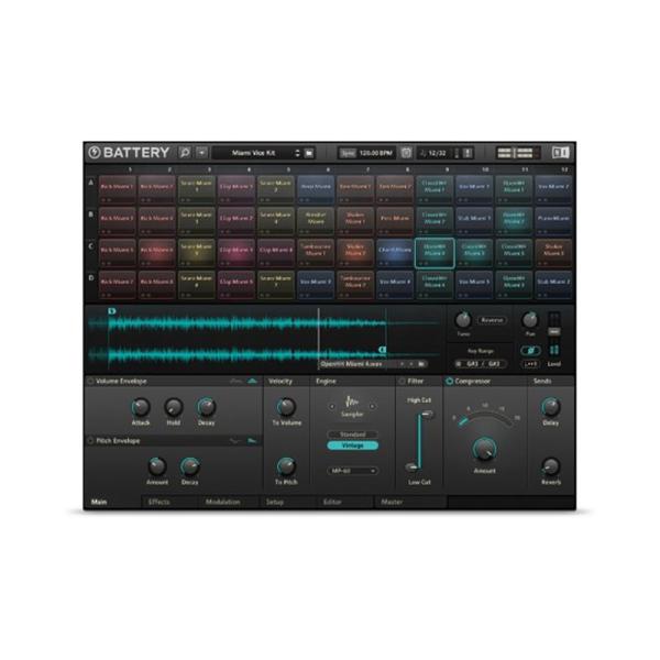 Native Instruments Battery 4 (ネイティブインストルメンツ)(バッテリー...