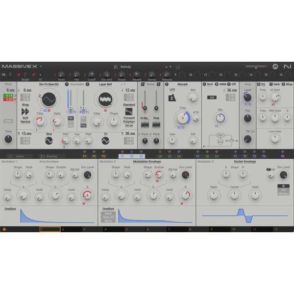 Native Instruments MASSIVE X (ネイティブインストルメンツ)(マッシブ)...