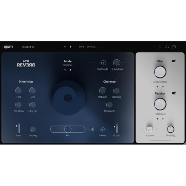 UJAM UFX REVERB (ユージャム)(リヴァーブ)(Ver. 2)クロスグレード  (オン...