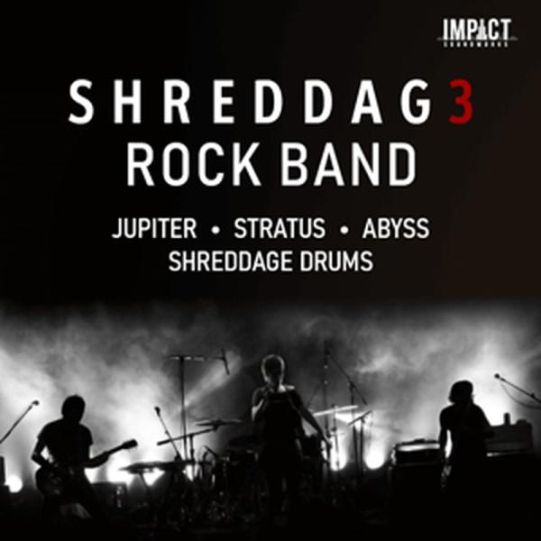 IMPACT SOUNDWORKS SHREDDAGE 3 ROCK BAND(オンライン納品)(2...