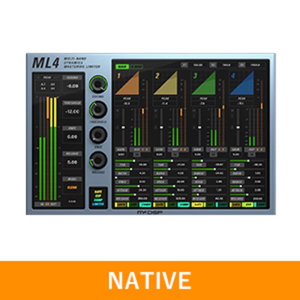 McDSP ML4000 Native v7(オンライン納品)(2時間以内に納品)