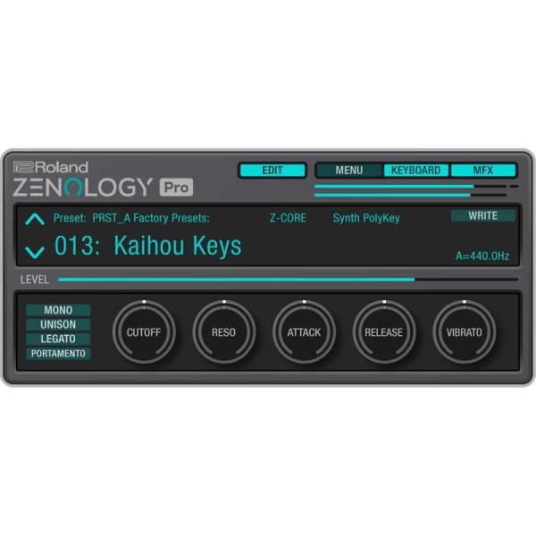 Roland ZENOLOGY Pro Advanced Software Synthesizer ...