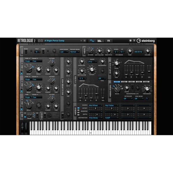 Steinberg Retrologue 2 (スタインバーグ)(レトロローグ)(シンセ音源)(オン...