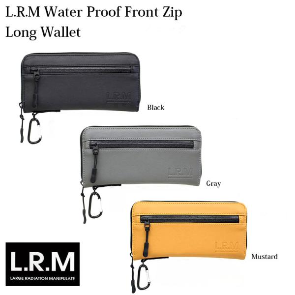 【メール便なら送料無料】L.R.M 長財布 財布 メンズ 長財布 止水ジップ ラウンドファスナー ラ...