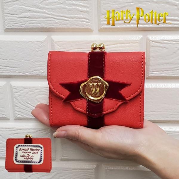 【メール便なら送料無料】ハリーポッター 財布 ミニウォレット 三つ折れ HarryPotter パス...