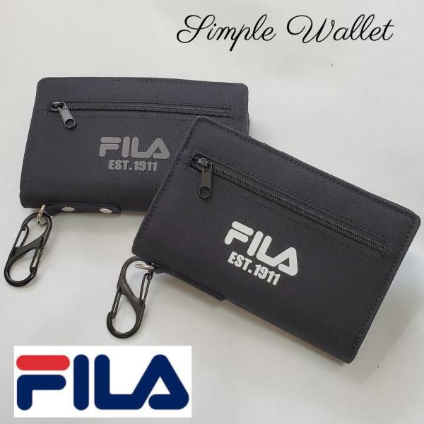 FILA fila 財布 ミニ財布 男の子プチプラ カラビナ付 アウトドアにもGOOD！修学旅行 旅...