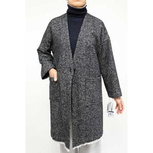 PASSIONE（パシオーネ） 40％OFF SALE ノーカラーコート ウールコート
