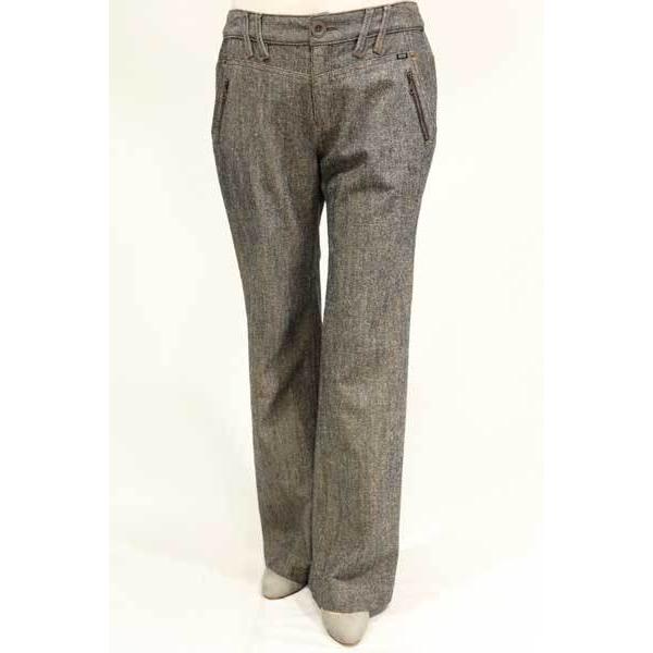 秋冬最終処分【イヴィスト/年間物/55872656/Ｂ品95%OFF】綿ポリスラブデニムジップ貼りポ...