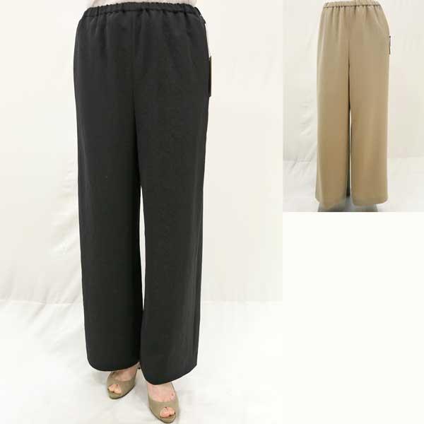 春夏物【ローブ/カフネ/年間物/615608】ポリエステルドレープワッシャーウエストゴムギャザースト...