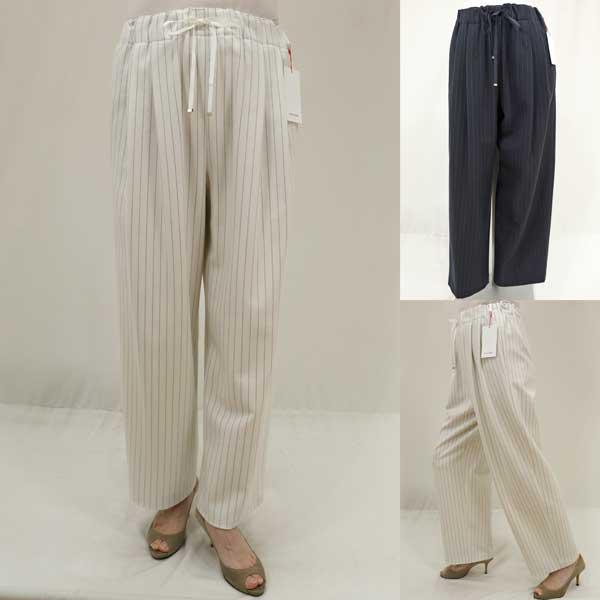 秋冬SALE【ローブ/パシオーネ/616606/40%OFF】ポリレーヨンストレッチ両面起毛ピンスト...