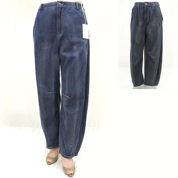 秋冬値下げ【アヤン/年間物/854725/20%OFF】綿ポリダンガリーＷゴムインベルリラックス内膝...