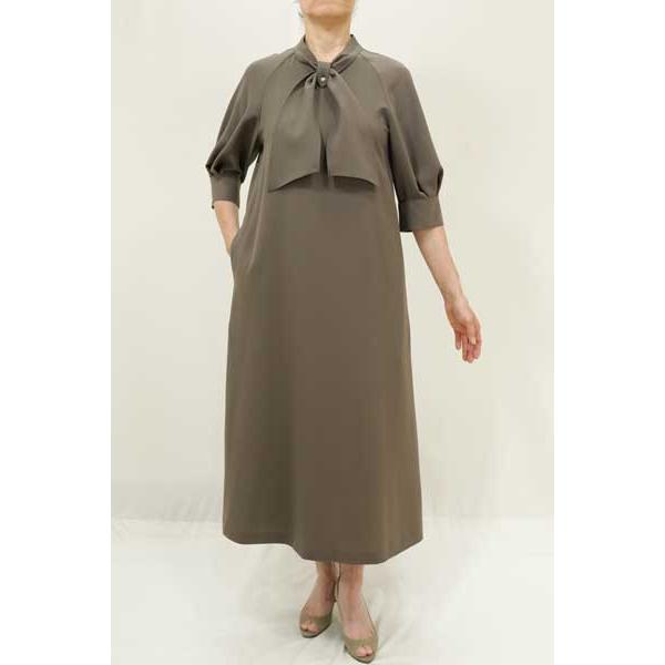 秋冬SALE【ブラーミン/初秋物/B61703/40%OFF】ポリエステル梳毛調後スタンドクロスボウ...