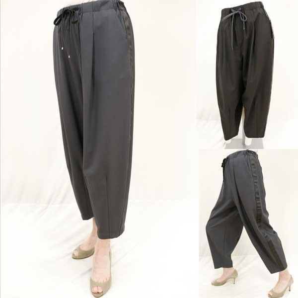 秋冬SALE【トルネラ2/T56102HW/40%OFF】ウール見えポリストレッチＷゴム＆ドロスト１...