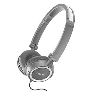 Edifier H650 耳に優しいデザイン折りたたみ式ヘッドホン 軽量ヘッドホン - 黒並行輸入