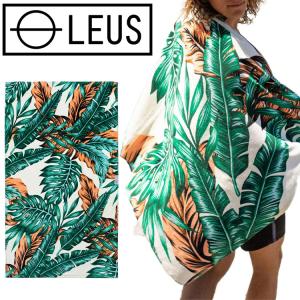 LEUS レウス BEACH ECO TOWEL JUNGLE FEVER ビーチタオル 06STPRJFGR｜annexsports