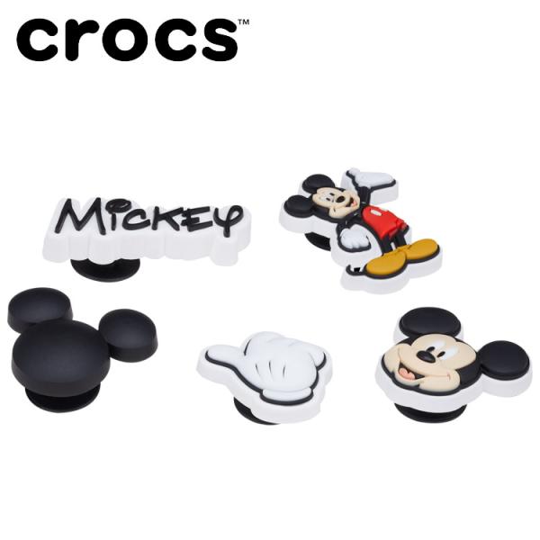 クロックス crocs ジビッツ Mickey Pant 5PK 10014478 メール便配送