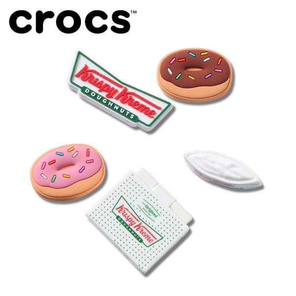 クロックス crocs ジビッツ Krispy Kreme X Crocs 5 Pack Jibbi...