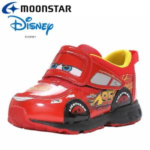 ムーンスター DN C1323 レッド 12184582 ディズニー カーズ 子供靴 キッズ スニーカーの商品画像