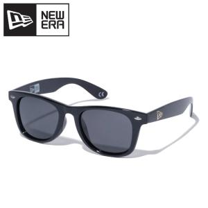 ニューエラ サングラス スクエアレンズ シャイニーブラックフレーム グレーポラライズドレンズ 12325624