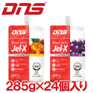 お得な24個セット DNS ジェルエックス（Jel-X） グレープ風味 トロピカルフルーツ風味 285g×24個｜annexsports