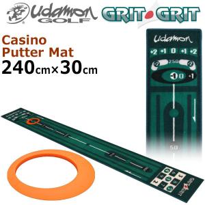 ユダマン カジノ パターマット 240 GRIT GRIT Udamon Golf パッティング練習器｜annexsports